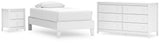 Hallityn Platform Bed, Dresser and Nightstand