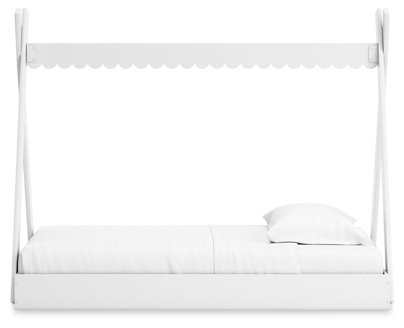 Hallityn Tent Bed, Dresser and 2 Nightstands
