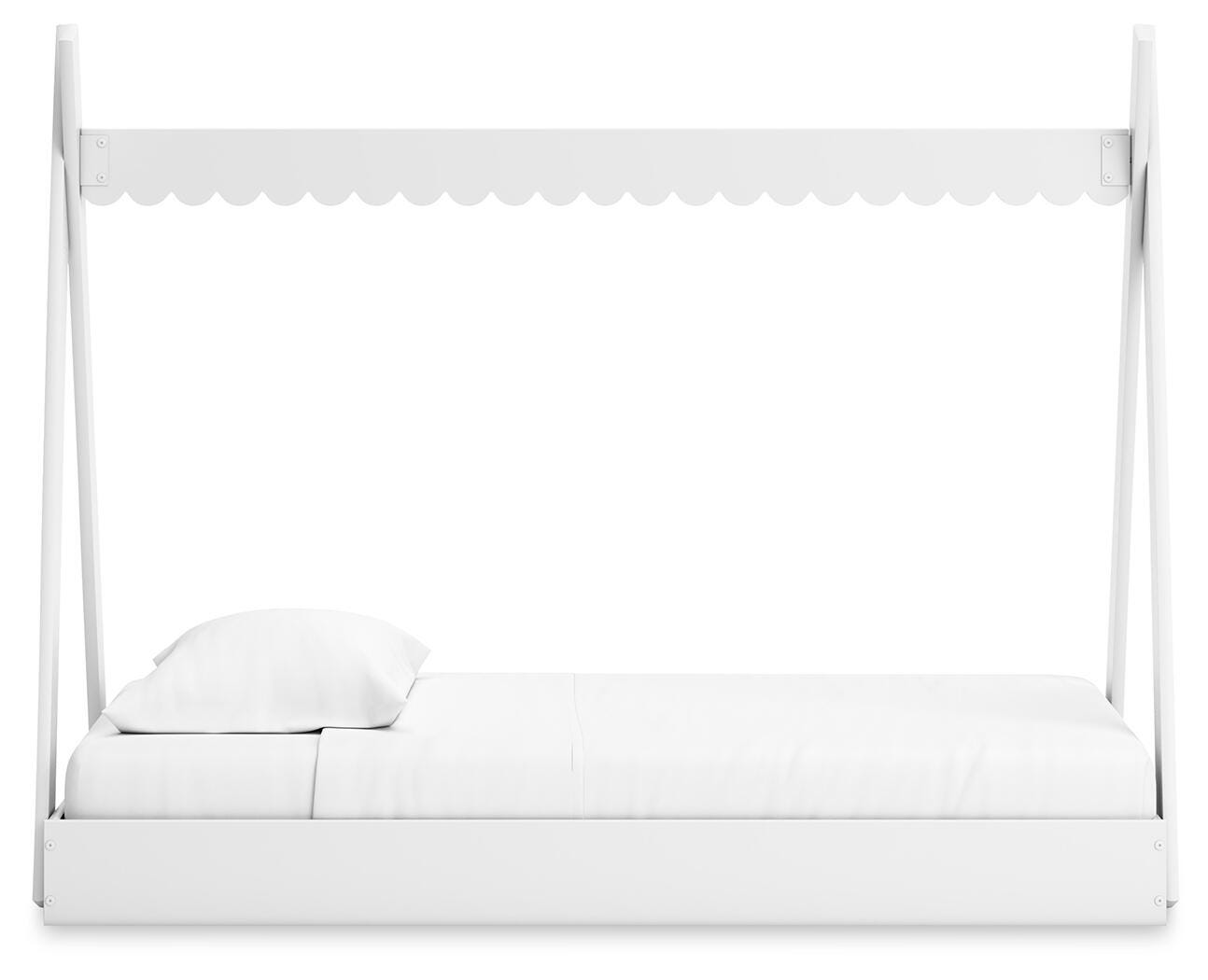 Hallityn Tent Bed and Nightstand