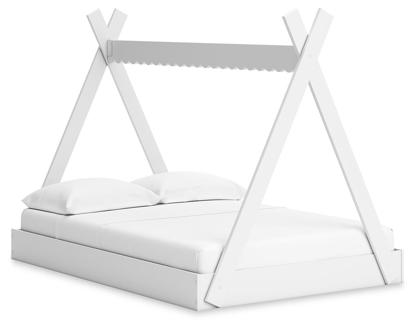 Hallityn Tent Bed, Dresser, Chest and Nightstand