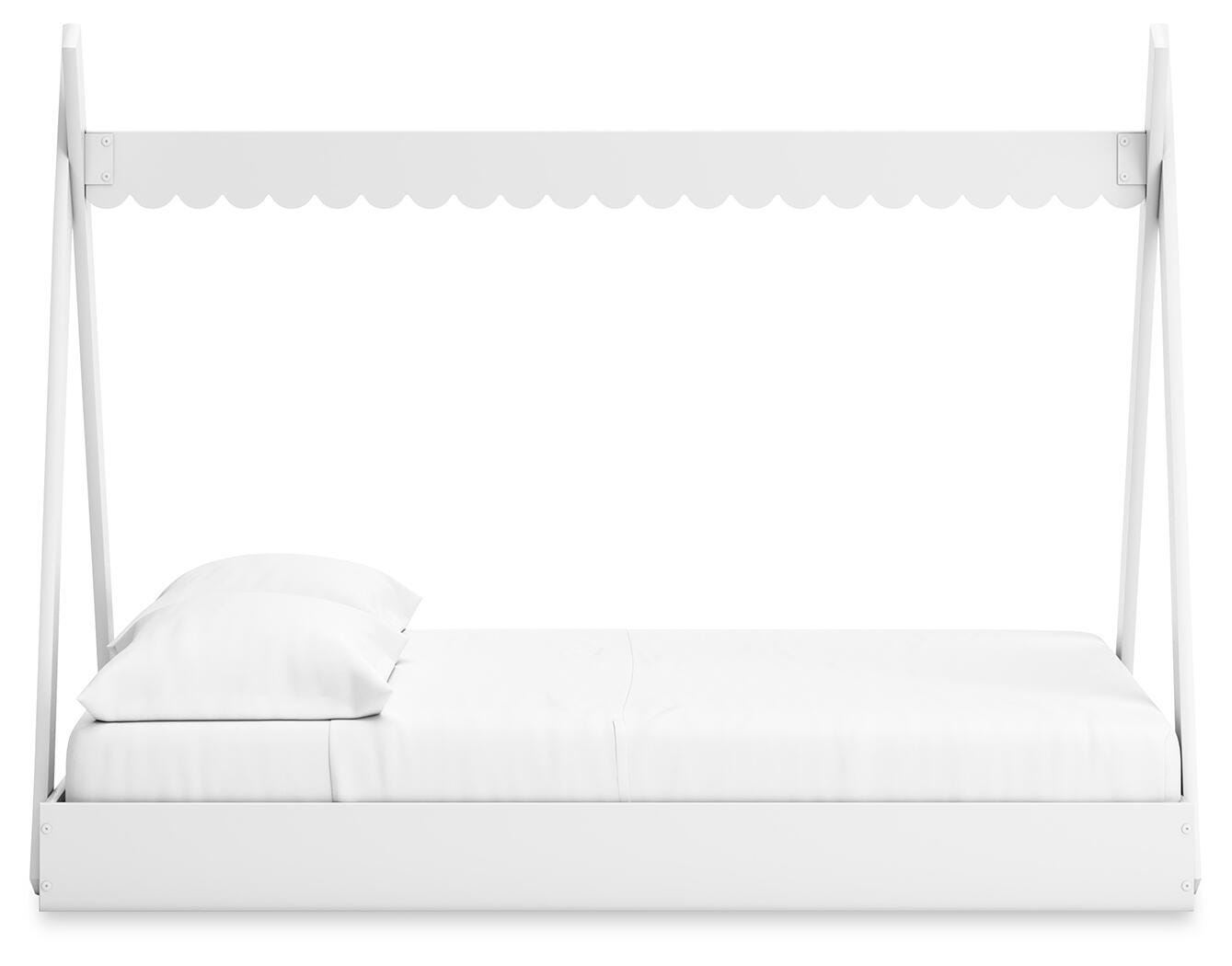 Hallityn Tent Bed, Dresser and 2 Nightstands