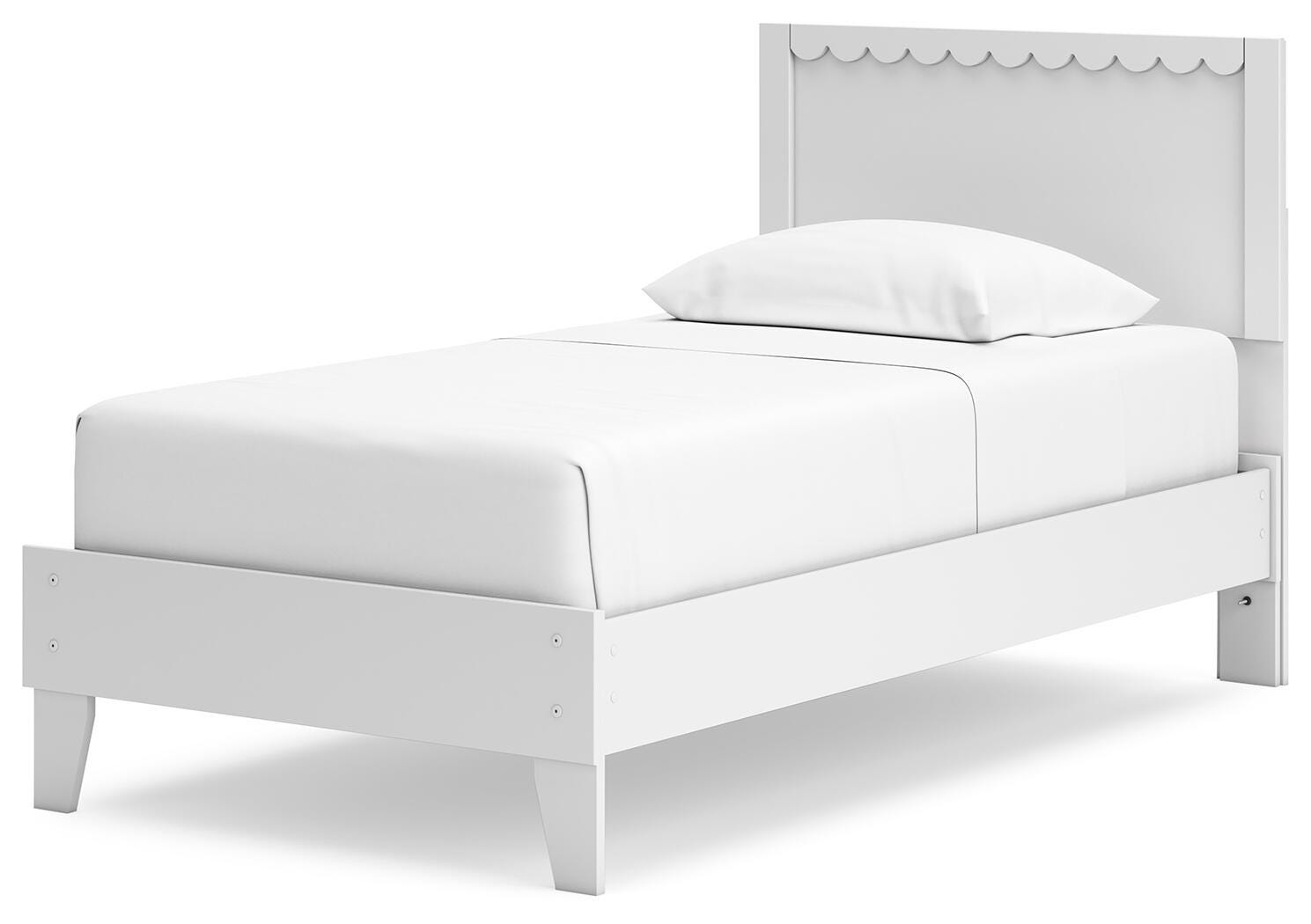 Hallityn Panel Platform Bed, Dresser and 2 Nightstands