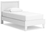 Hallityn Panel Platform Bed and Nightstand
