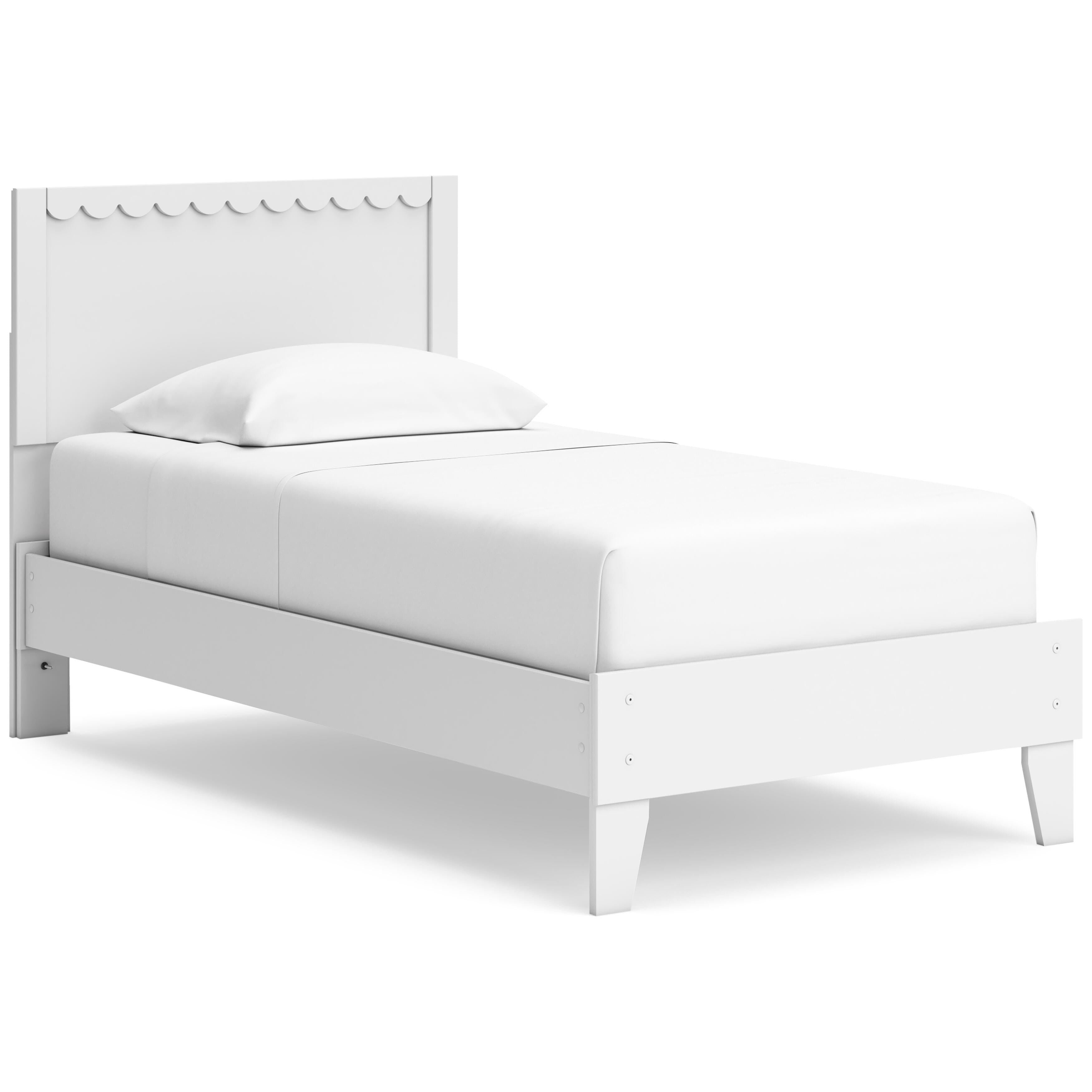 Hallityn Panel Platform Bed, Dresser, Chest and Nightstand