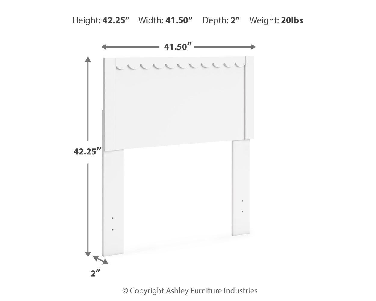 Hallityn Panel Headboard