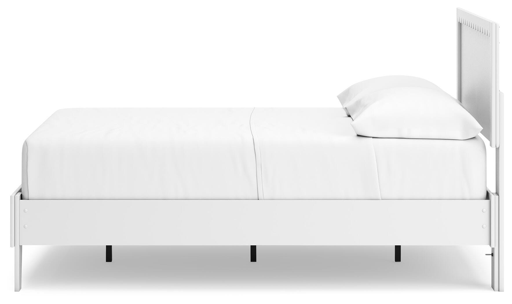 Hallityn Panel Platform Bed, Dresser, Chest and 2 Nightstands