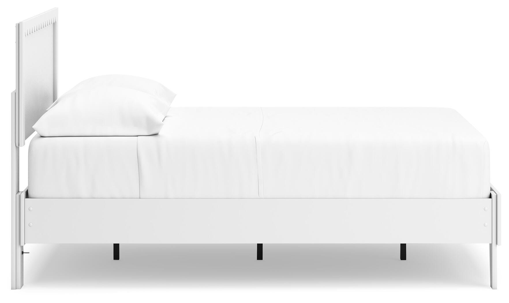 Hallityn Panel Platform Bed, Dresser and Nightstand