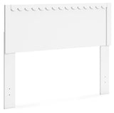 Hallityn Panel Headboard and 2 Nightstands