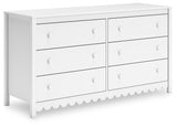 Hallityn Panel Platform Bed, Dresser and Chest