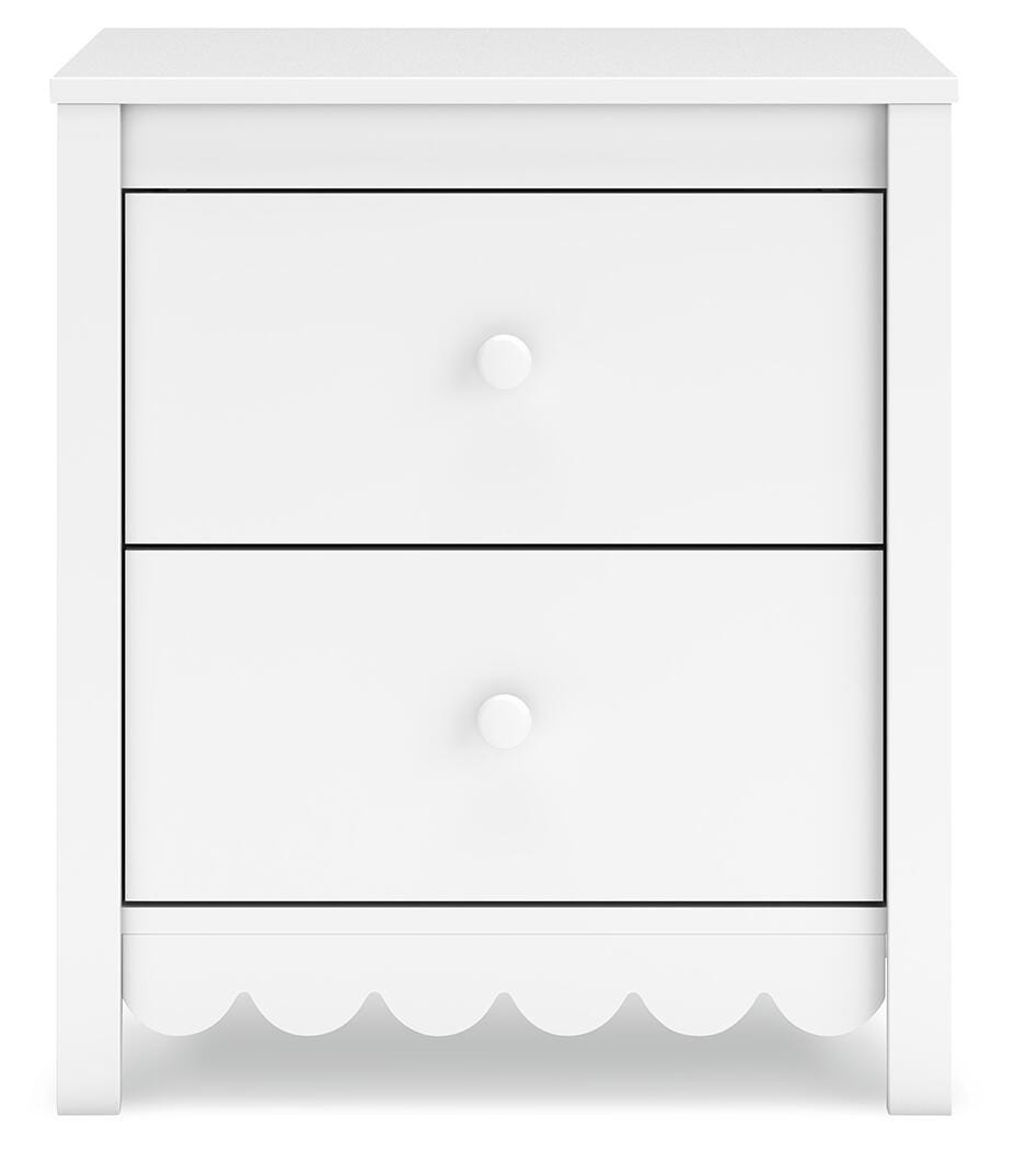 Hallityn Panel Headboard and Nightstand