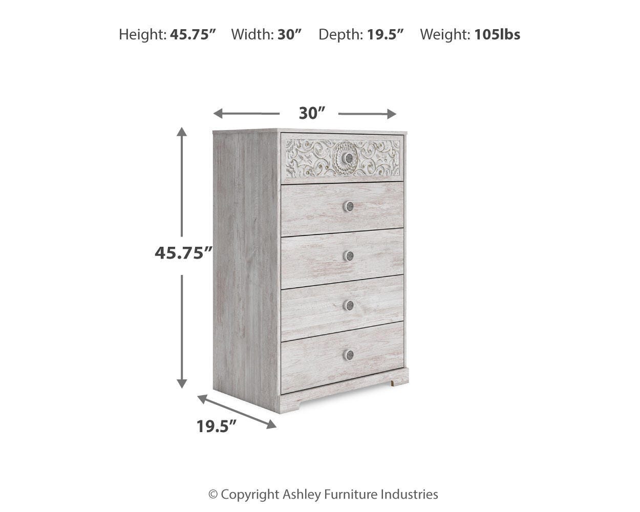 Paxberry Chest of Drawers