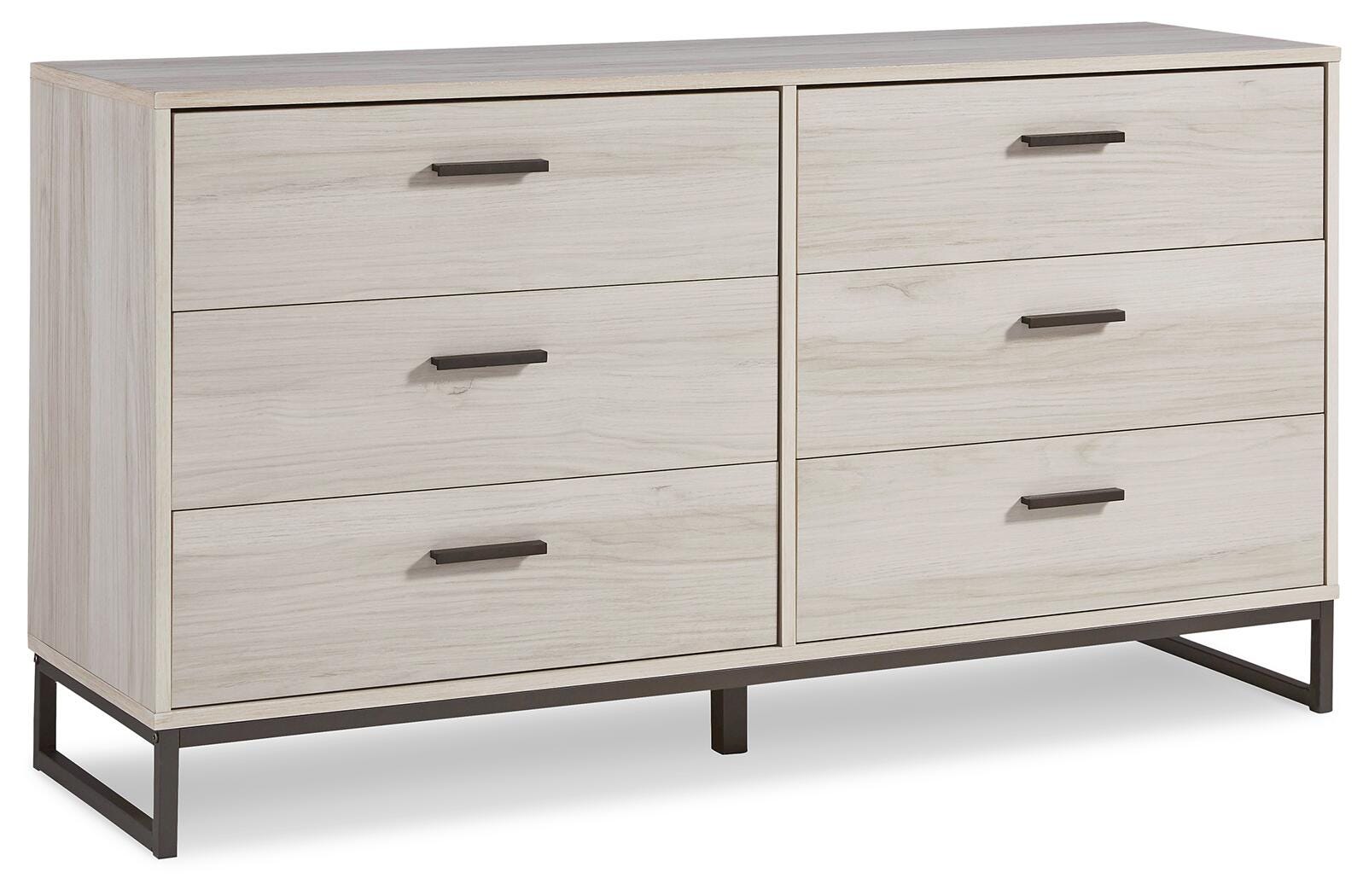 Socalle Panel Platform Bed with Dresser and Nightstand