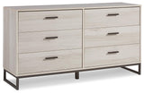 Socalle Panel Platform Bed with Dresser and Nightstand