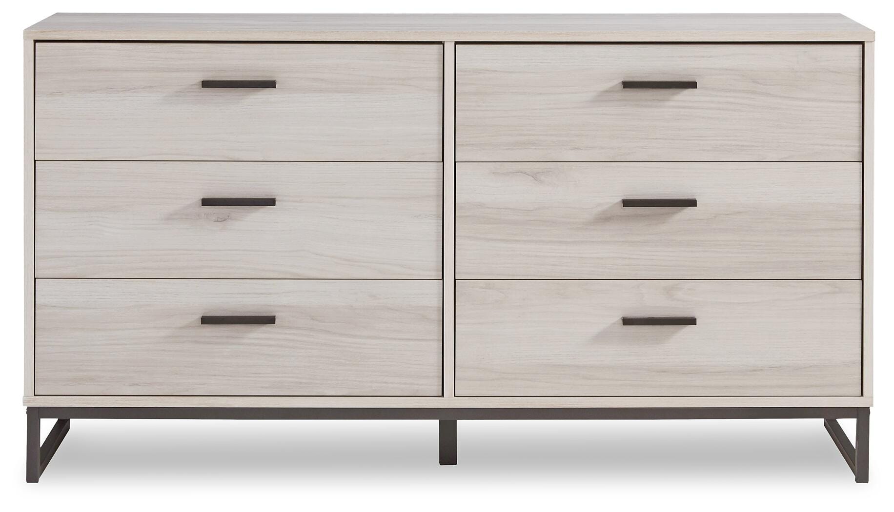 Socalle Panel Platform Bed with Dresser and Nightstand
