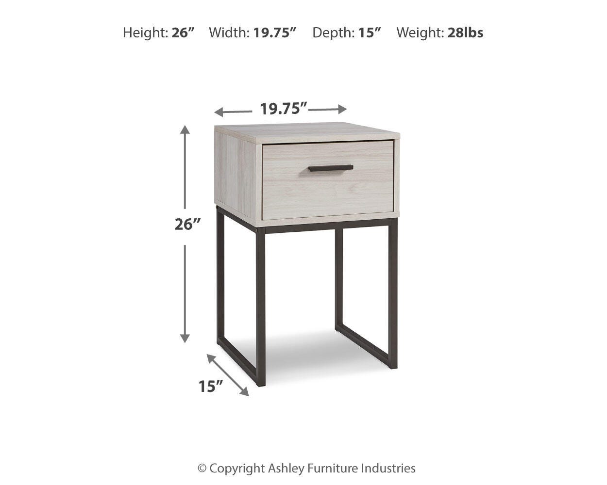 Socalle Nightstand