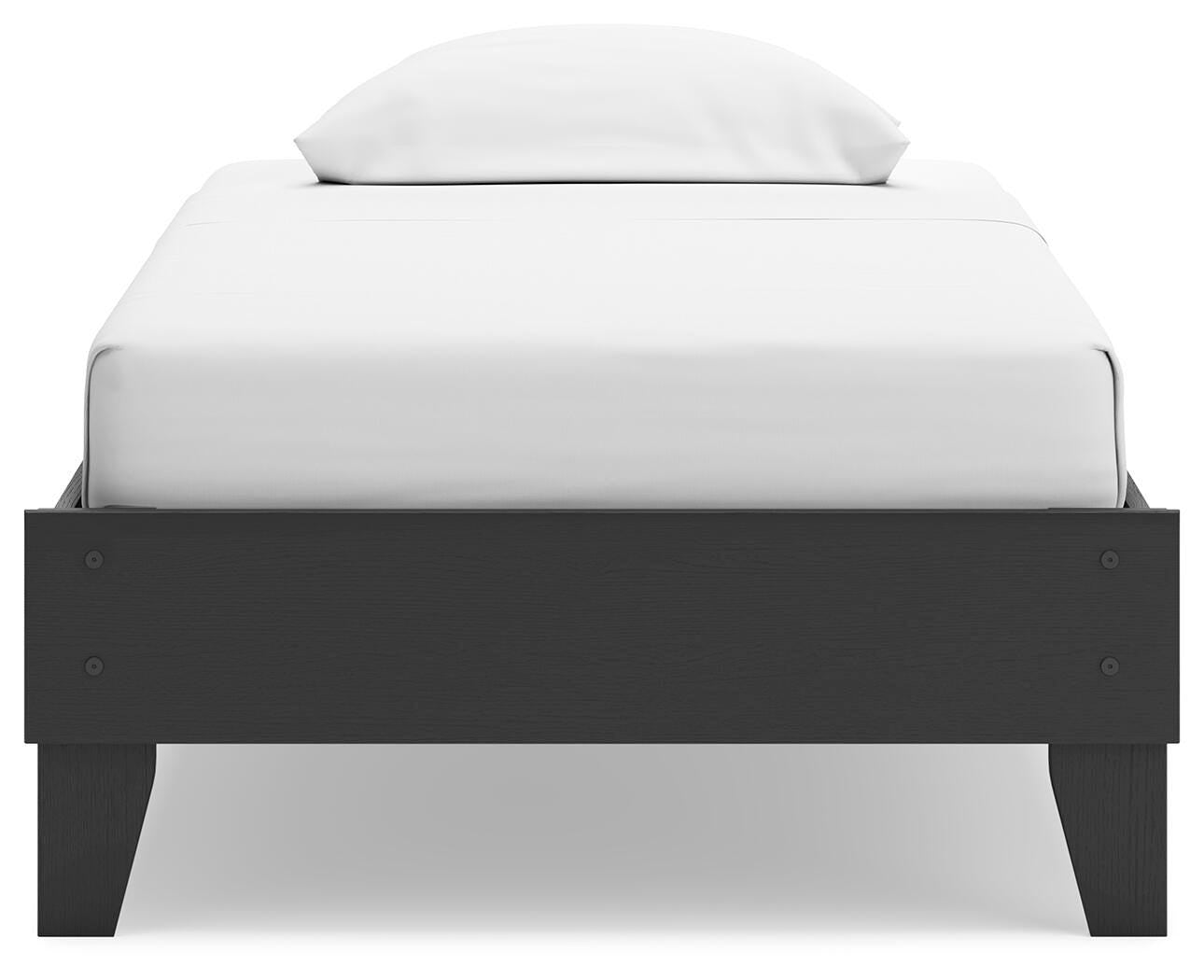 Socalle Platform Bed and Nightstand