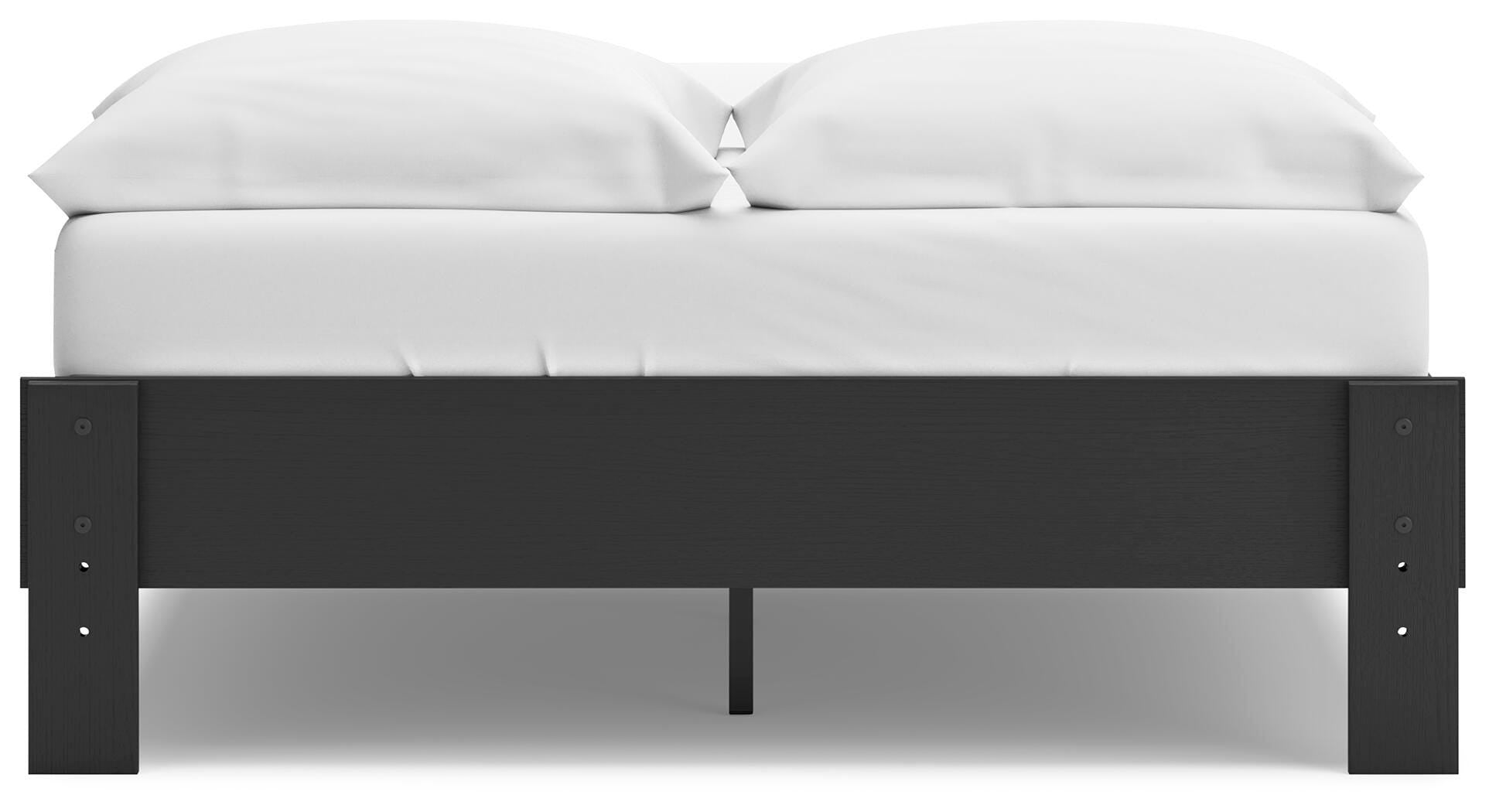Socalle Platform Bed and 2 Nightstands