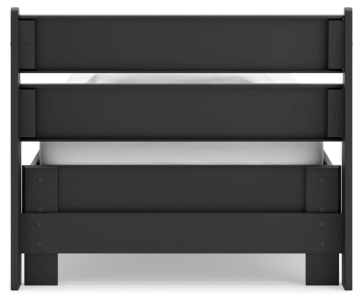 Socalle Panel Platform Bed and Nightstand
