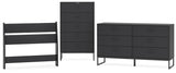 Socalle Panel Headboard, Dresser and Chest
