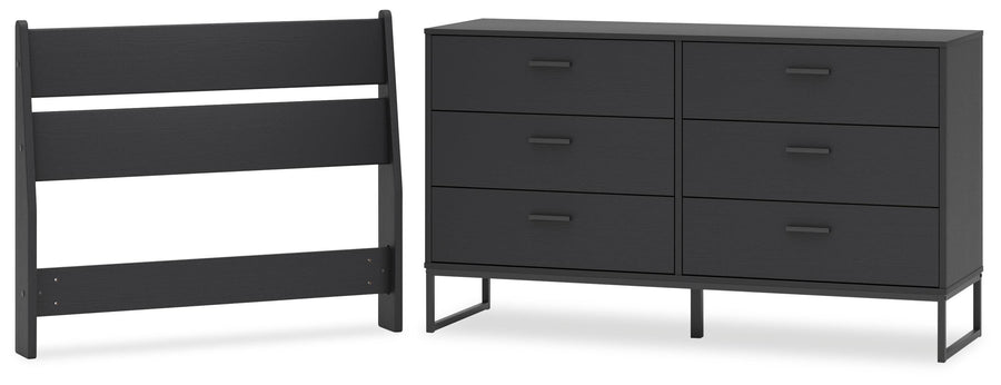 Socalle Panel Headboard and Dresser