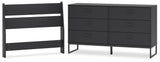 Socalle Panel Headboard and Dresser