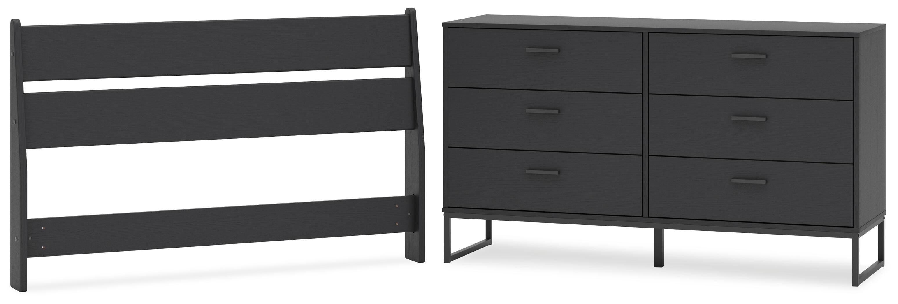 Socalle Panel Headboard and Dresser