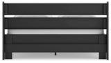 Socalle Panel Headboard and 2 Nightstands