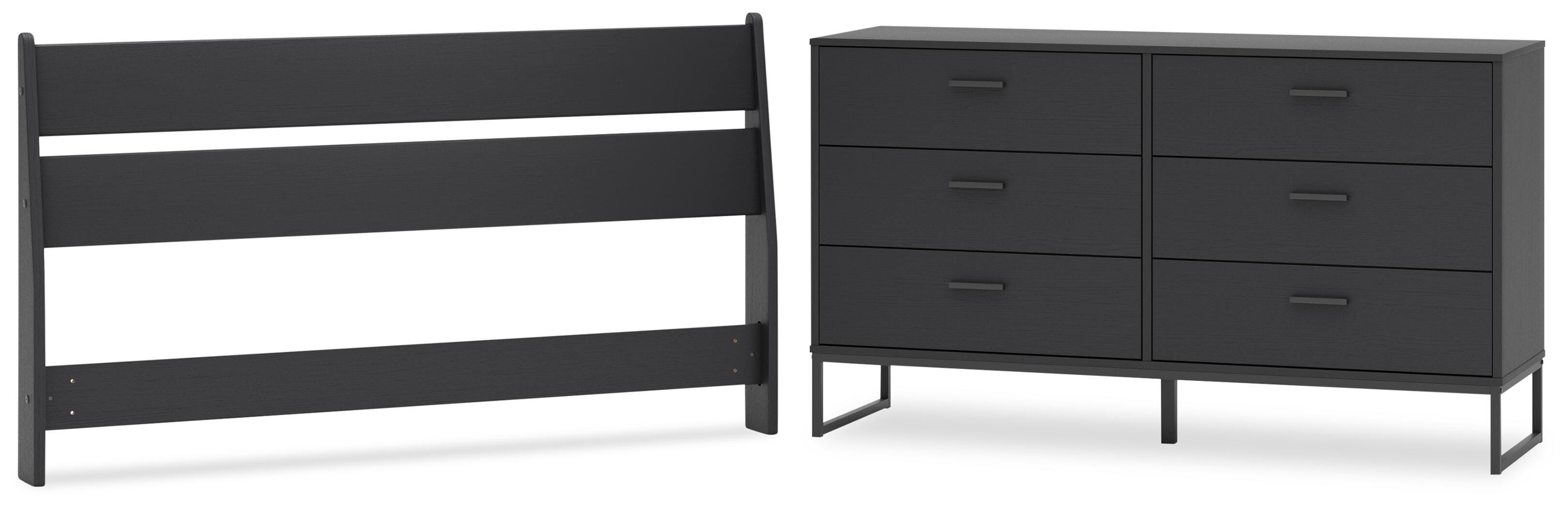 Socalle Panel Headboard and Dresser