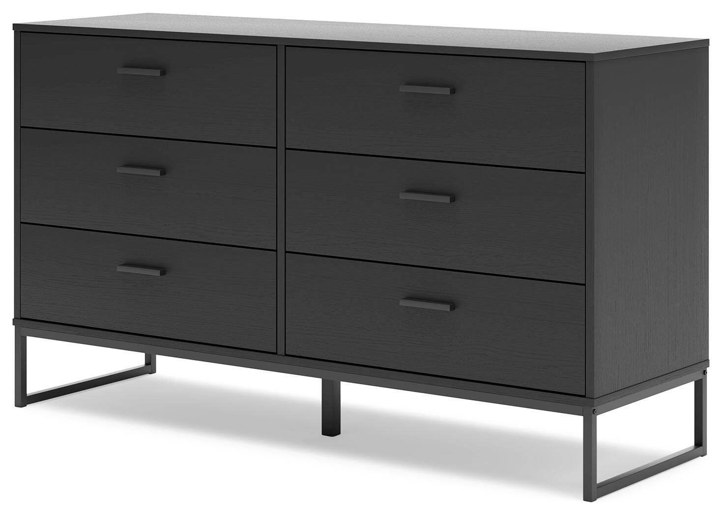 Socalle Panel Platform Bed and Dresser