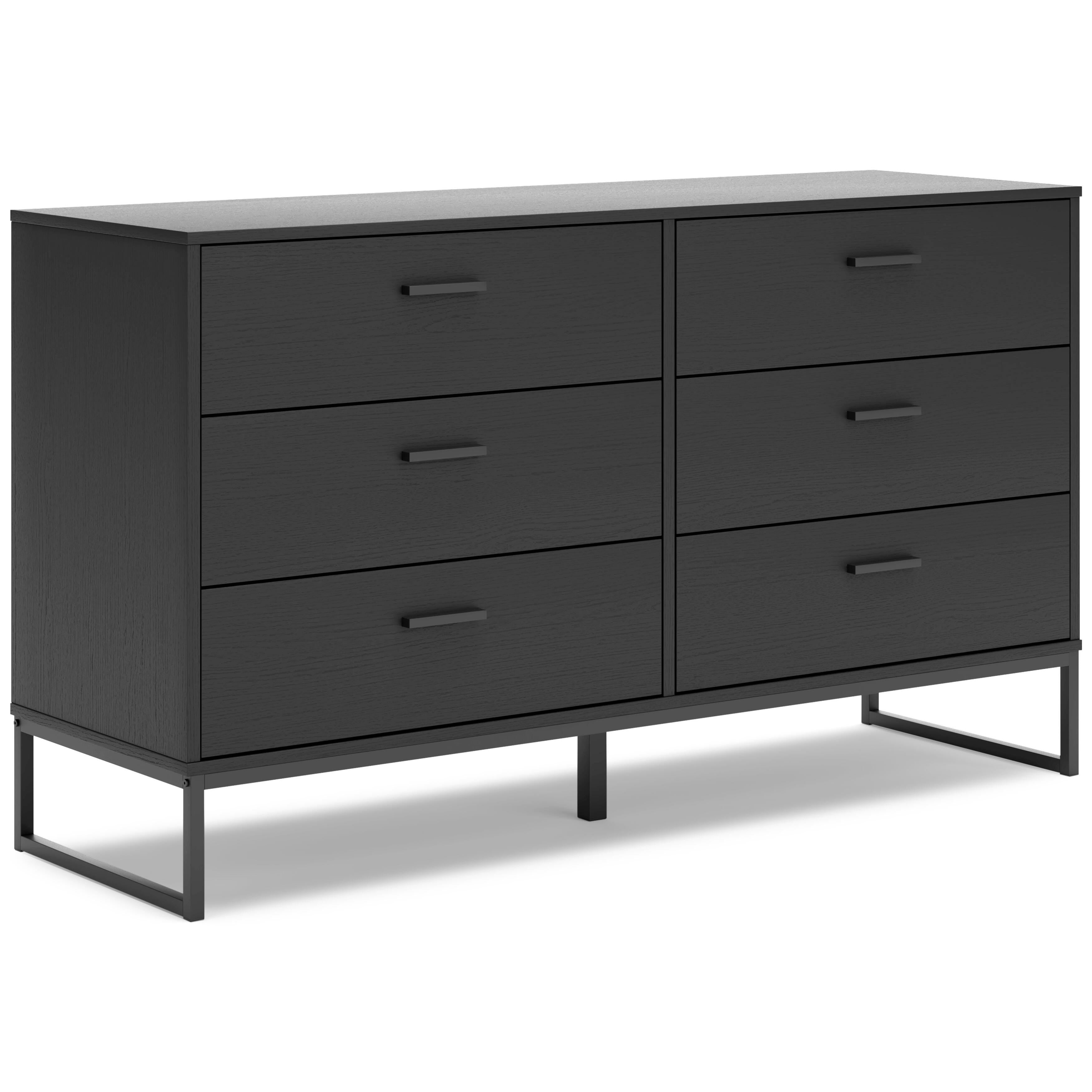 Socalle Panel Platform Bed with Dresser and Nightstand