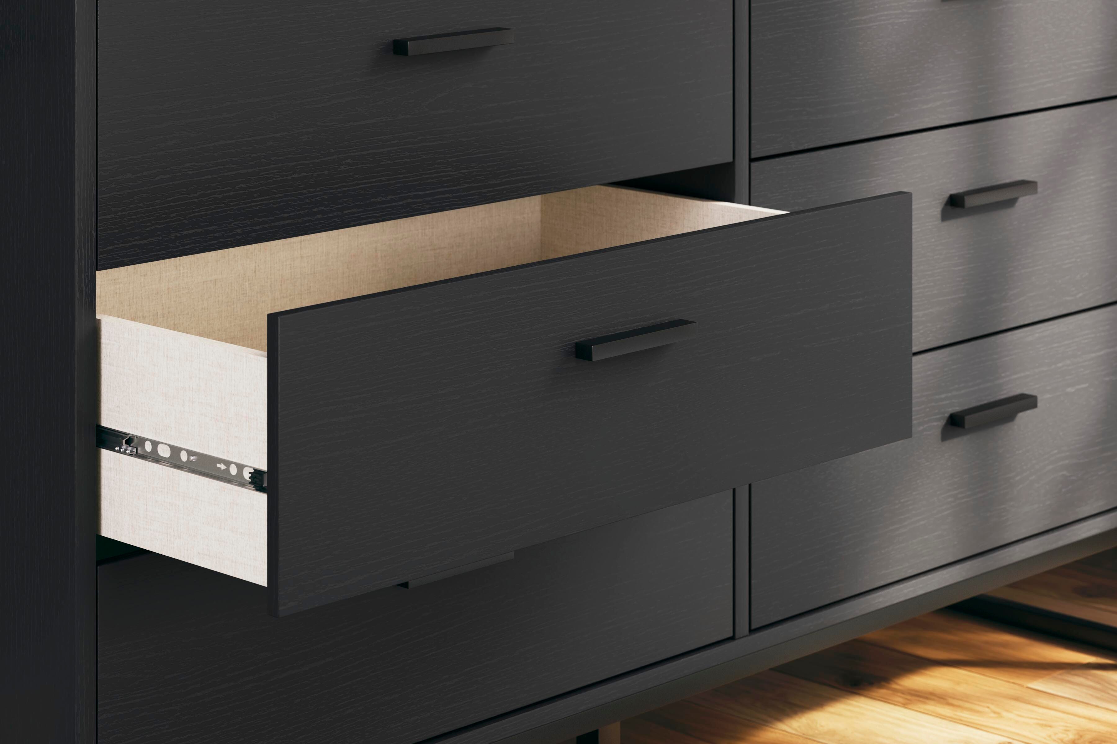 Socalle Panel Platform Bed, Dresser and Chest