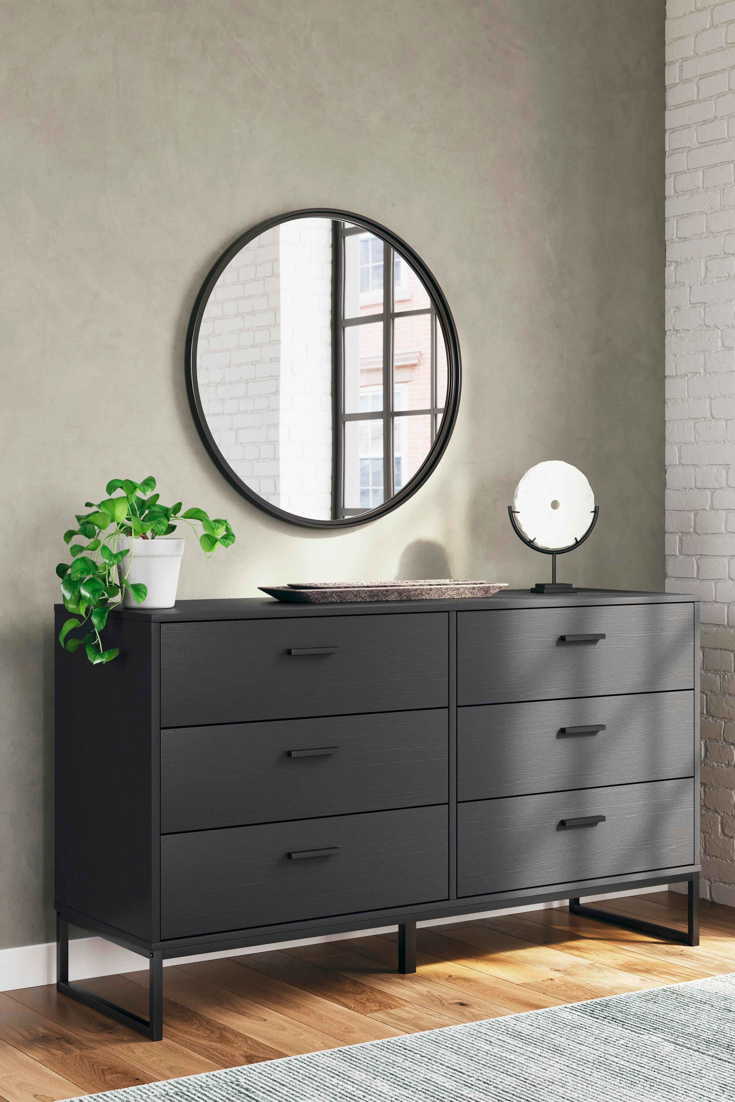Socalle Panel Platform Bed with Dresser and Nightstand