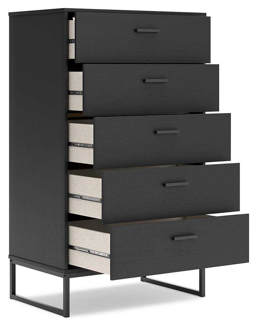 Socalle Platform Bed, Dresser, Chest and Nightstand
