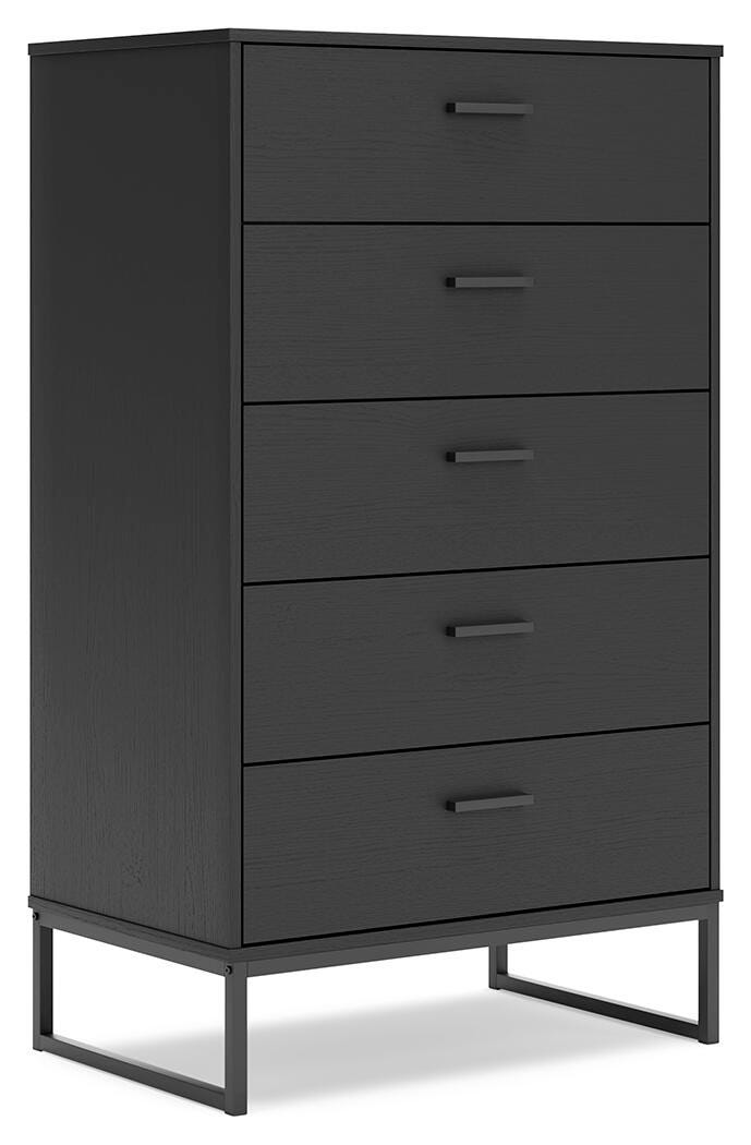 Socalle Panel Platform Bed, Dresser and Chest
