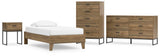 Deanlow Platform Bed, Dresser, Chest and Nightstand