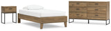 Deanlow Platform Bed, Dresser and Nightstand