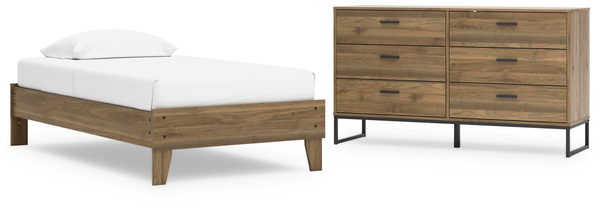 Deanlow Platform Bed and Dresser