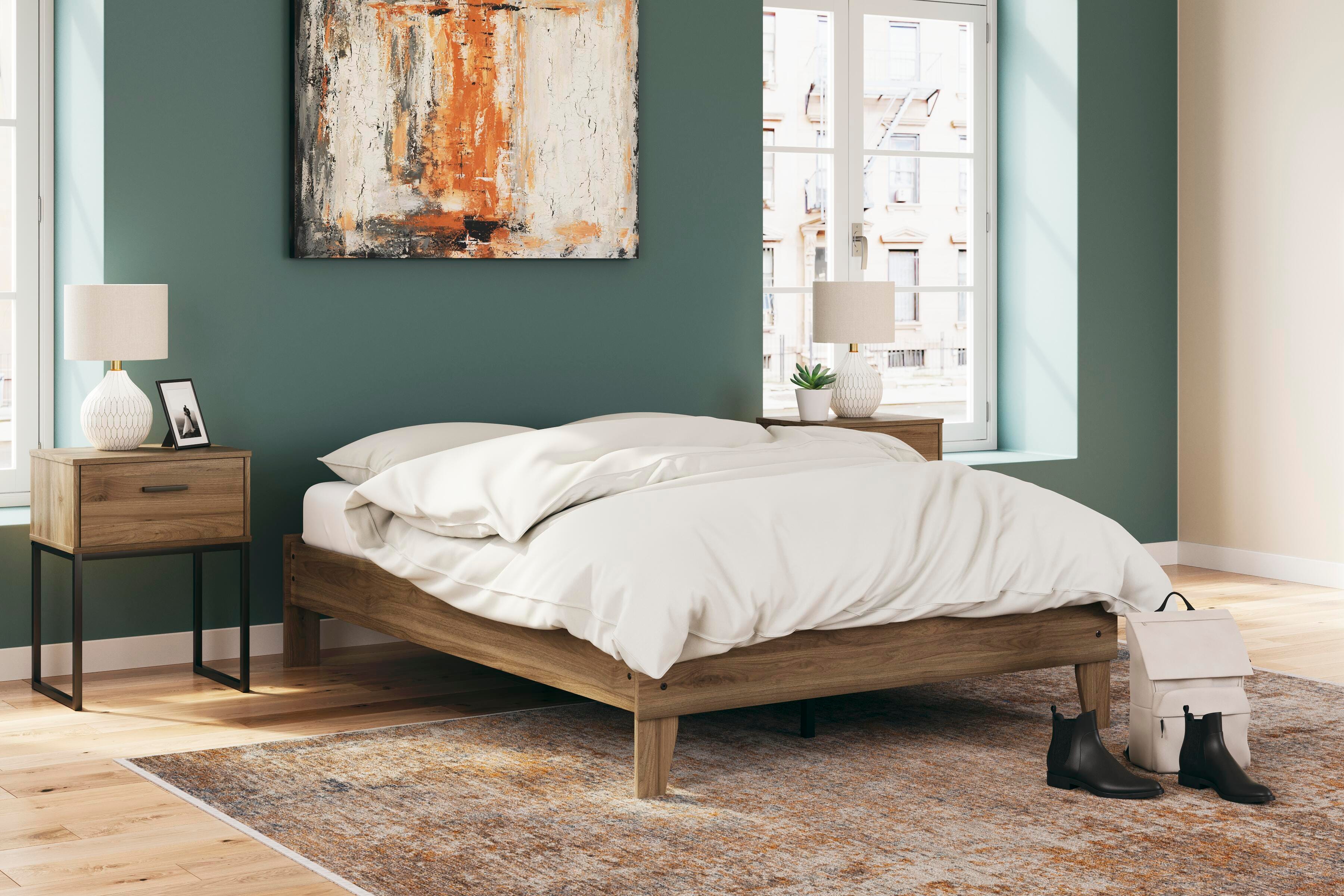 Deanlow Platform Bed, Dresser and Chest