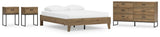 Deanlow Platform Bed, Dresser and 2 Nightstands