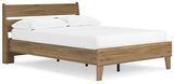 Deanlow Platform Panel Bed and 2 Nightstands