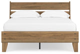 Deanlow Platform Panel Bed and 2 Nightstands