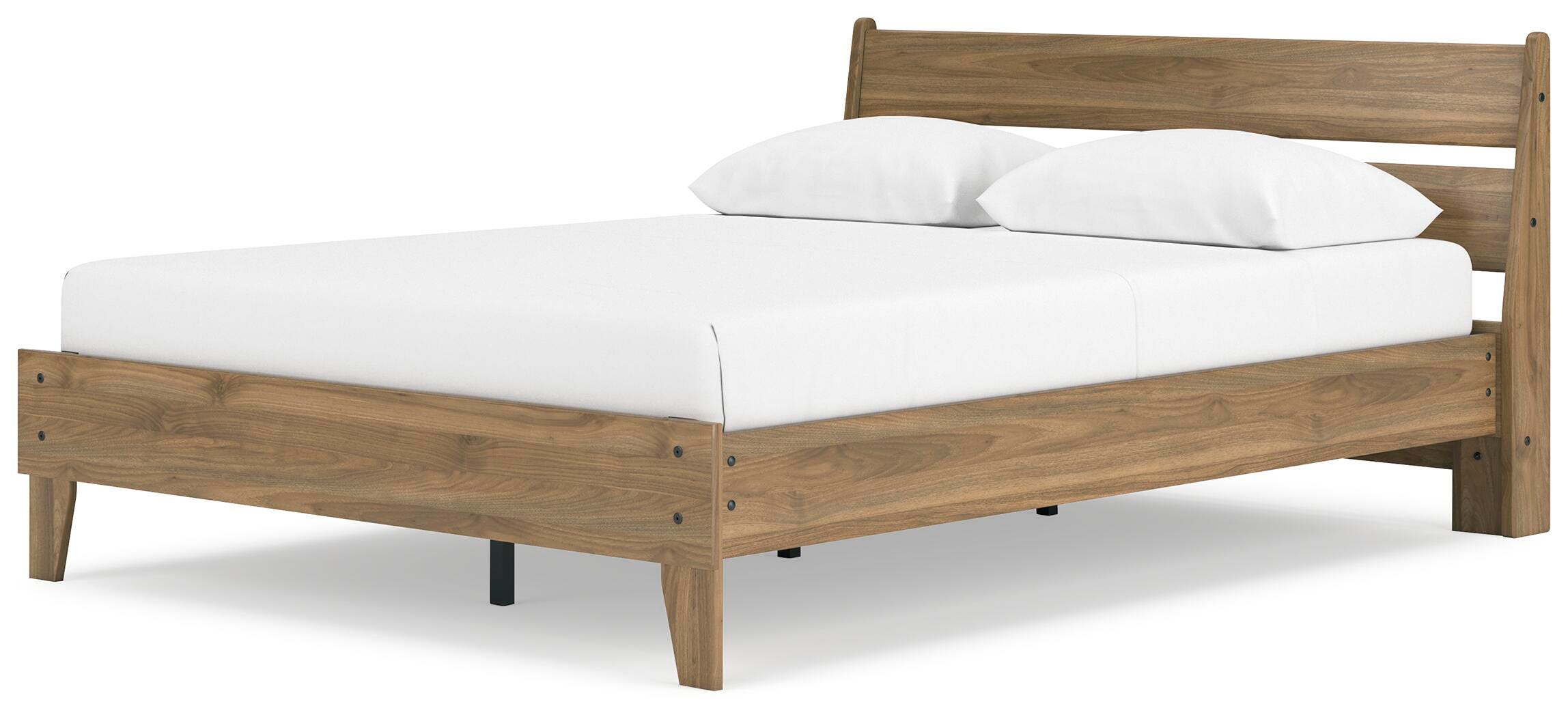 Deanlow Platform Panel Bed, Dresser, Chest and 2 Nightstands