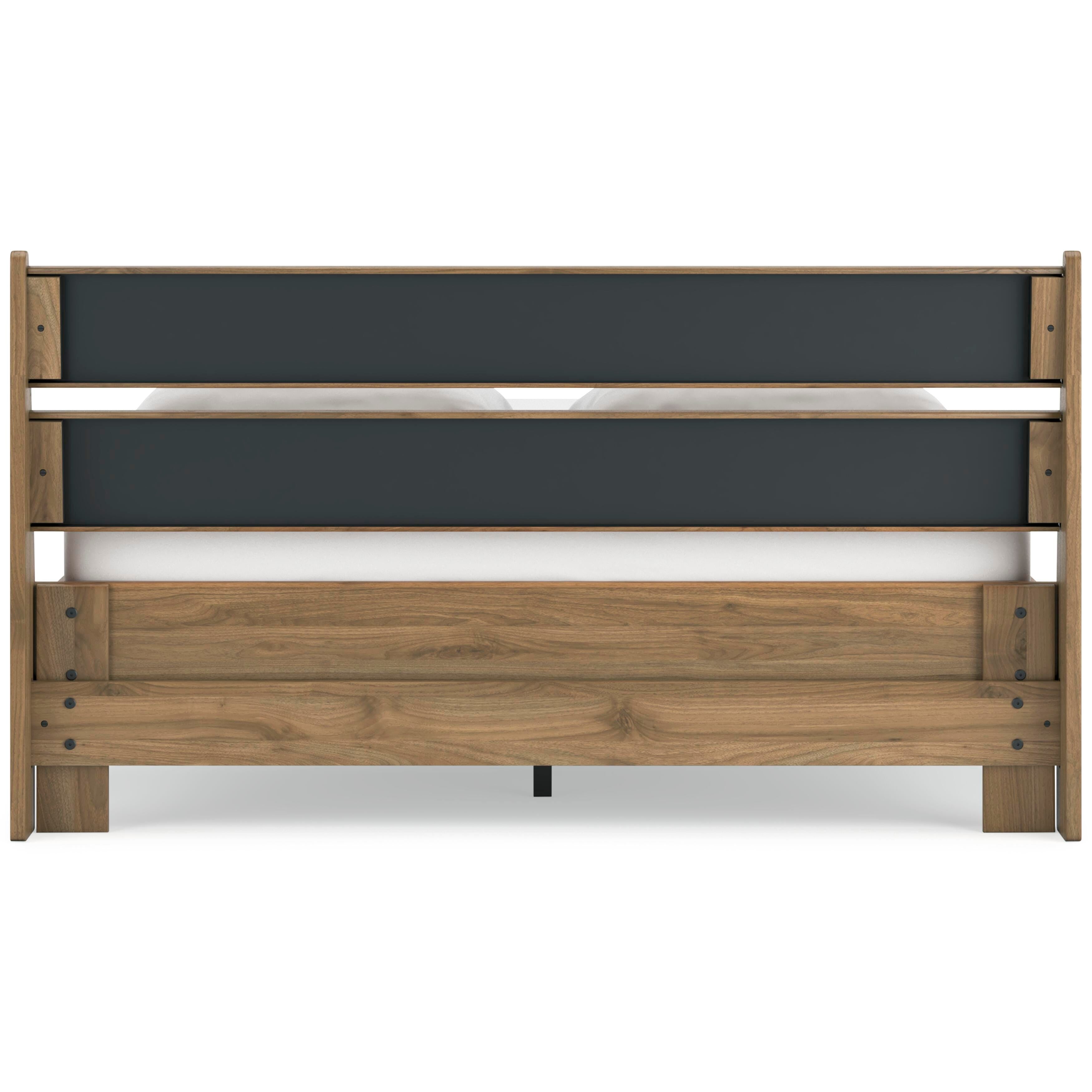 Deanlow Panel Headboard and 2 Nightstands