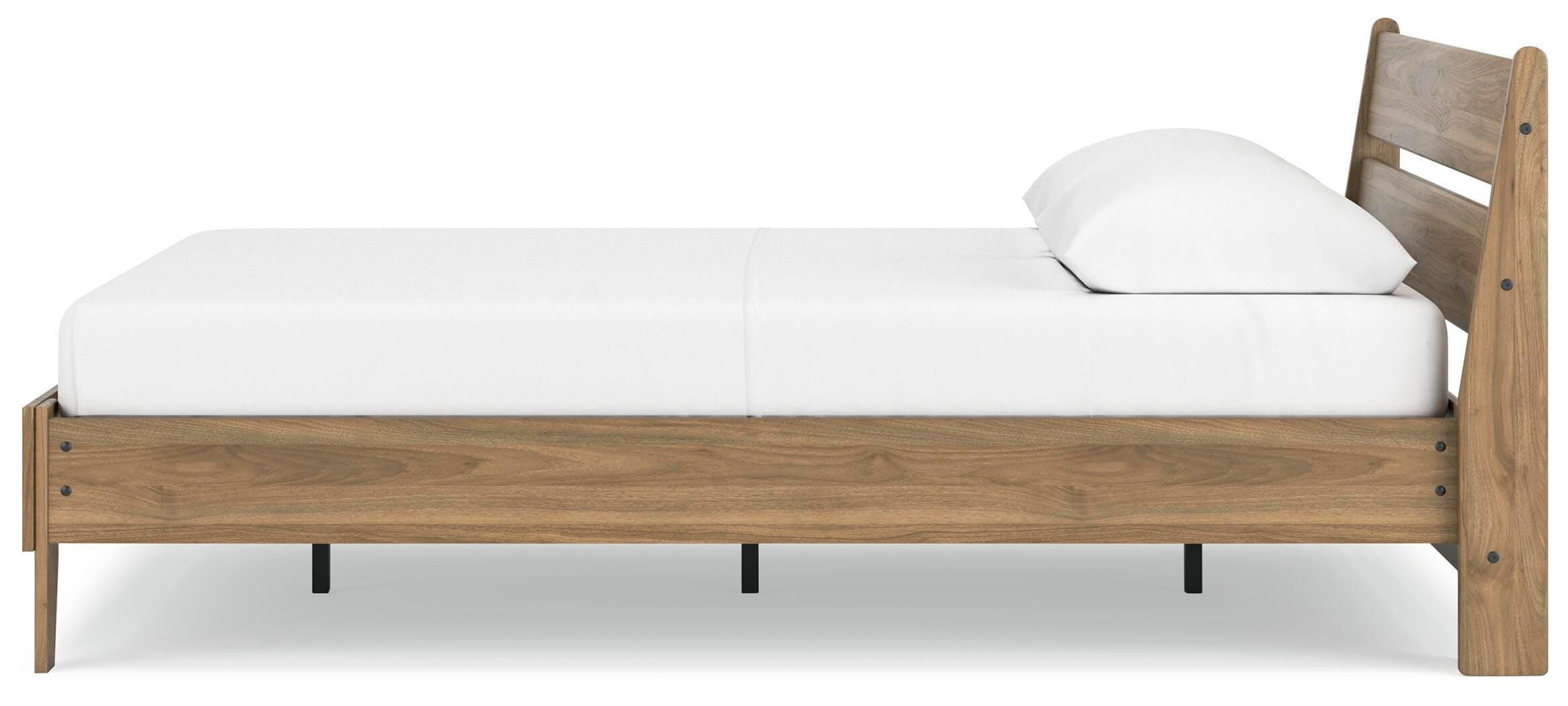 Deanlow Platform Panel Bed, Dresser and 2 Nightstands