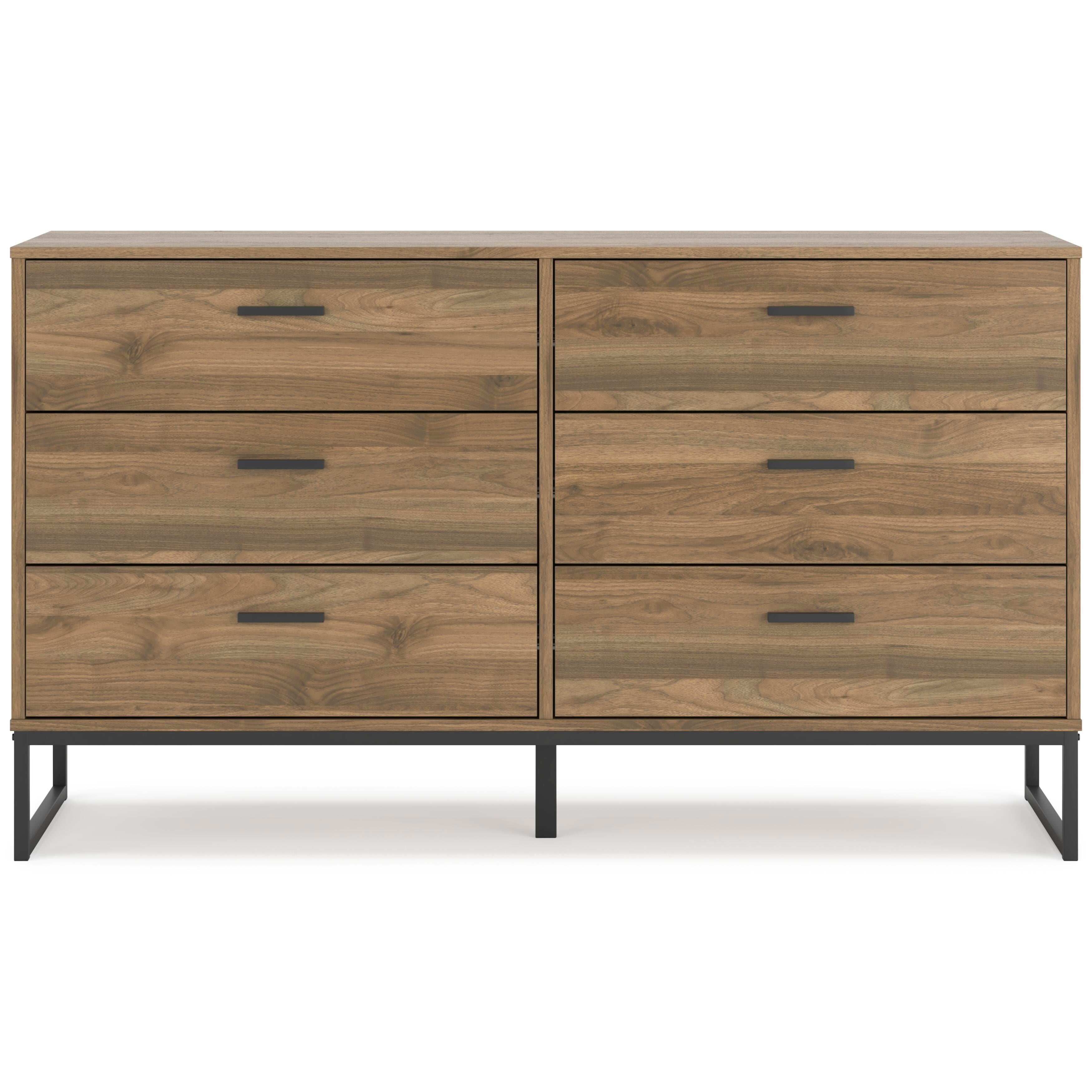 Deanlow Panel Headboard, Dresser and Nightstand