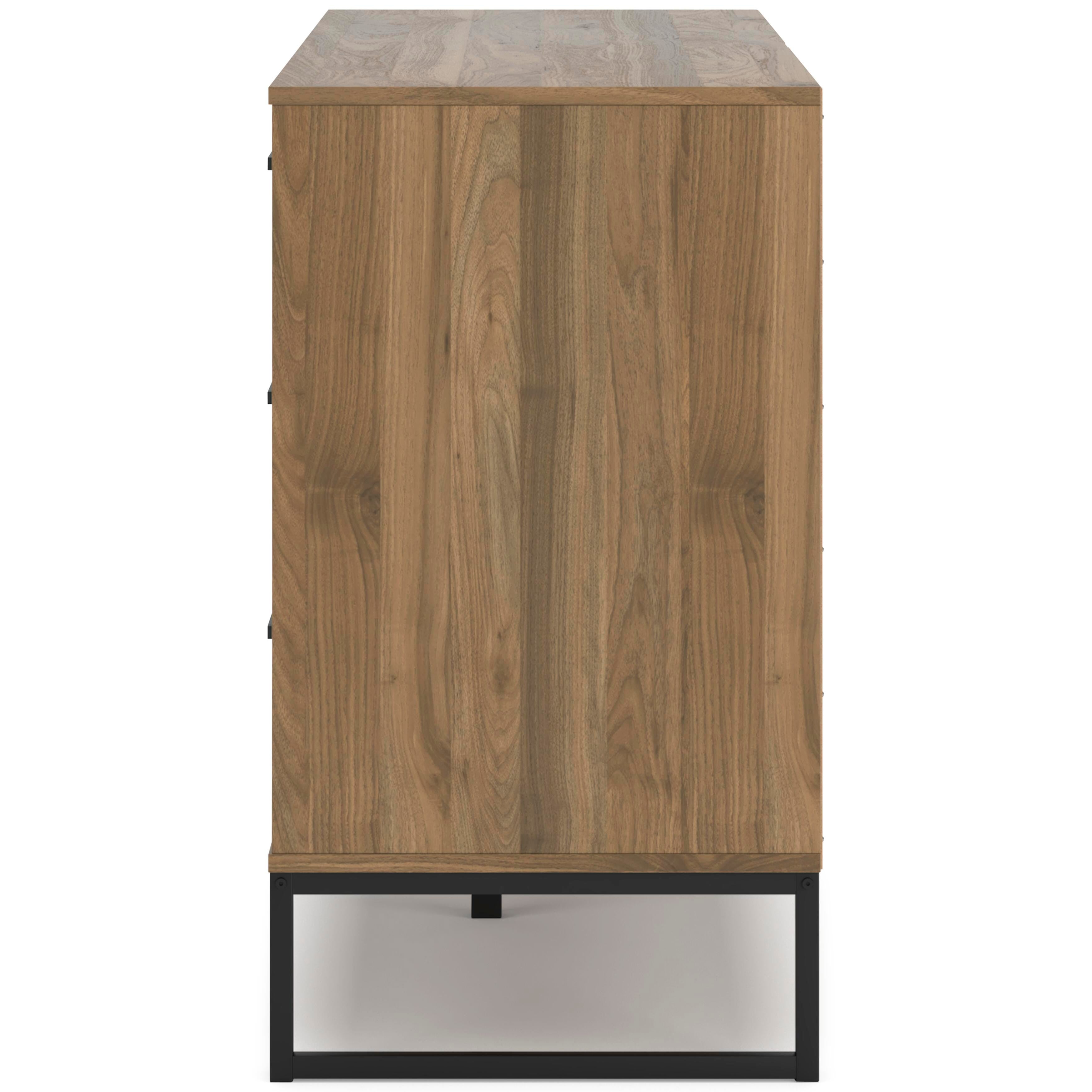 Deanlow Panel Headboard, Dresser and Nightstand