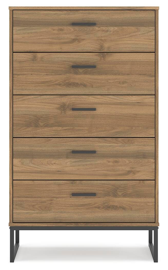 Deanlow Platform Bed, Dresser, Chest and 2 Nightstands