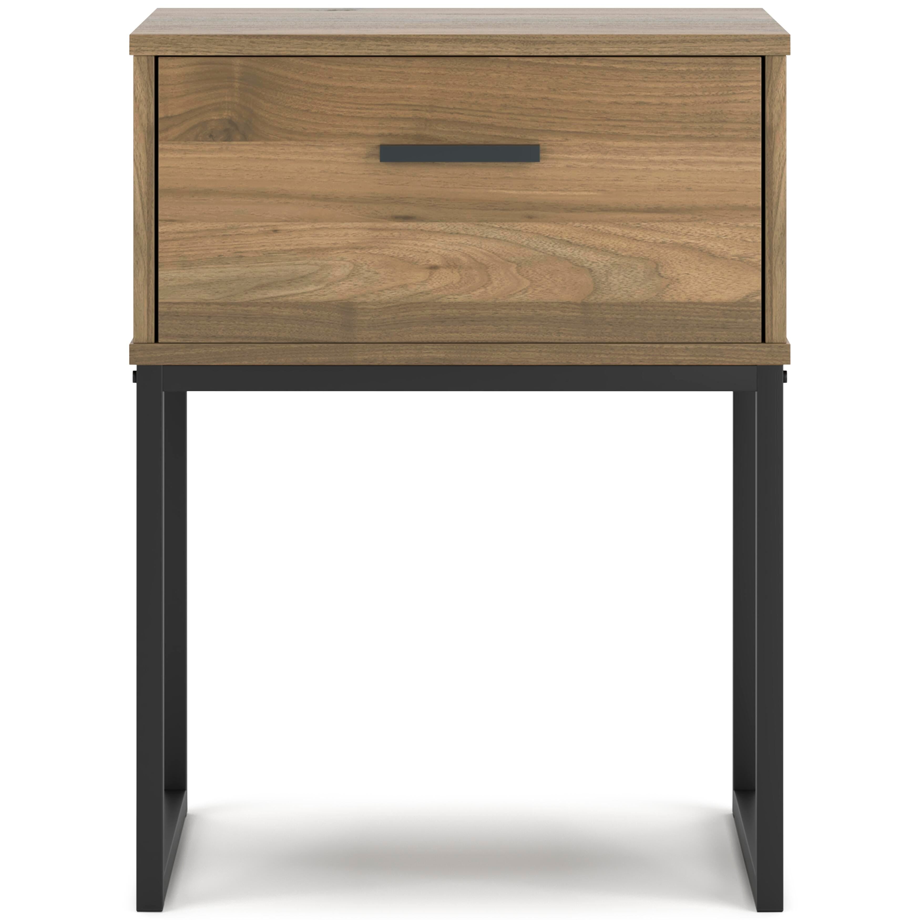 Deanlow Panel Headboard and 2 Nightstands