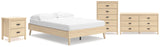 Cabinella Platform Bed, Dresser, Chest and Nightstand