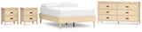 Cabinella Platform Bed, Dresser and 2 Nightstands